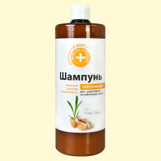 Шампунь ″Домашний доктор″, яичные желтки и золотой ус, укрепляющий, 1000 мл
